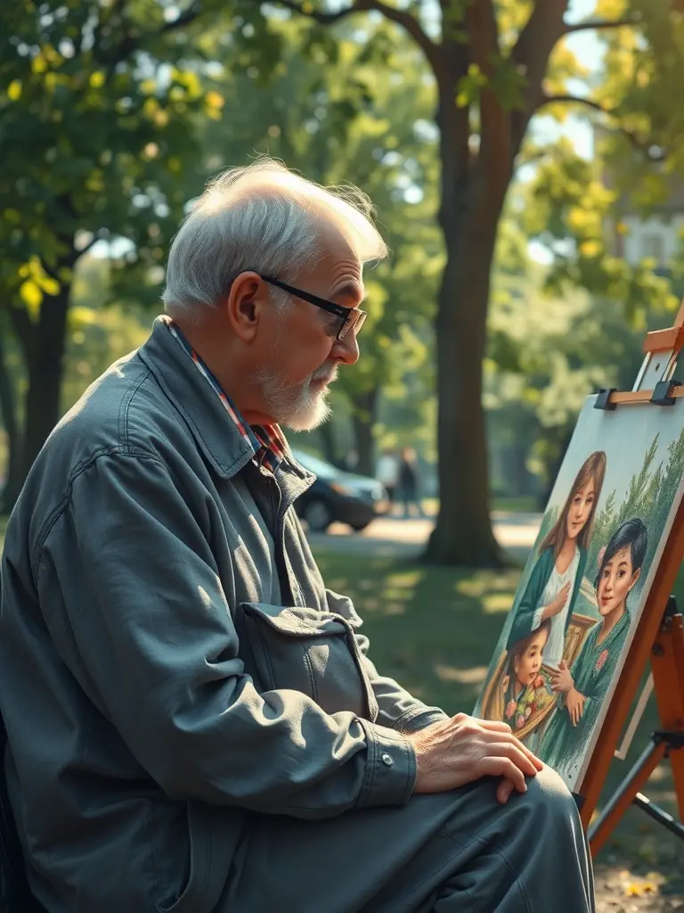 The talents of the elders showcase the charm of art from a new perspective.