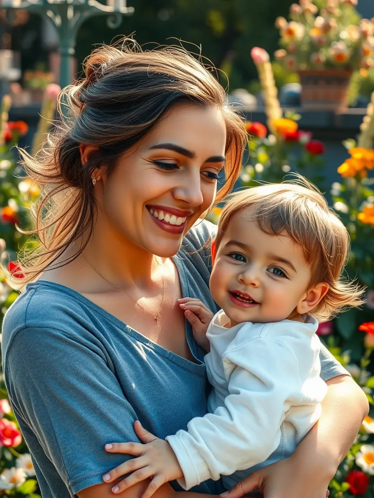 Capturing the moments where love and creativity intertwine, sharing the beauty of a mother's spirit.