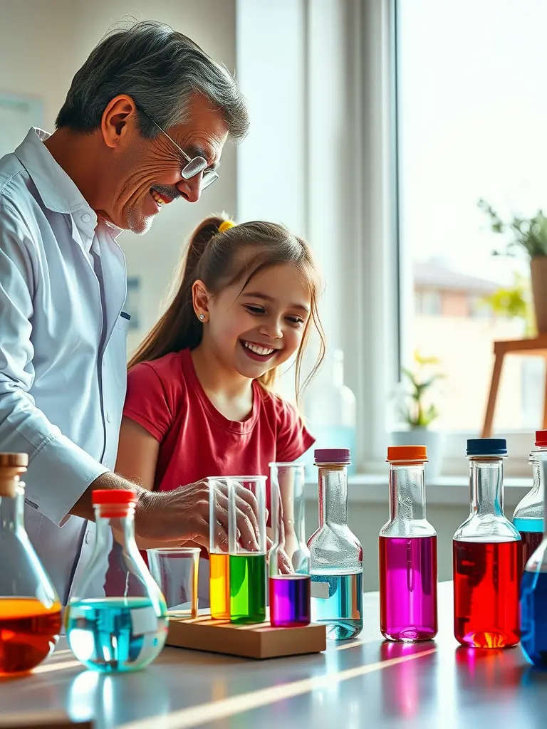 Parents and children explore new ways of experimenting with the wisdom of the elderly together.