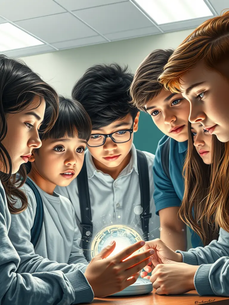 Innovative thinking drives opportunities: Technology empowers young people with the keys to success.