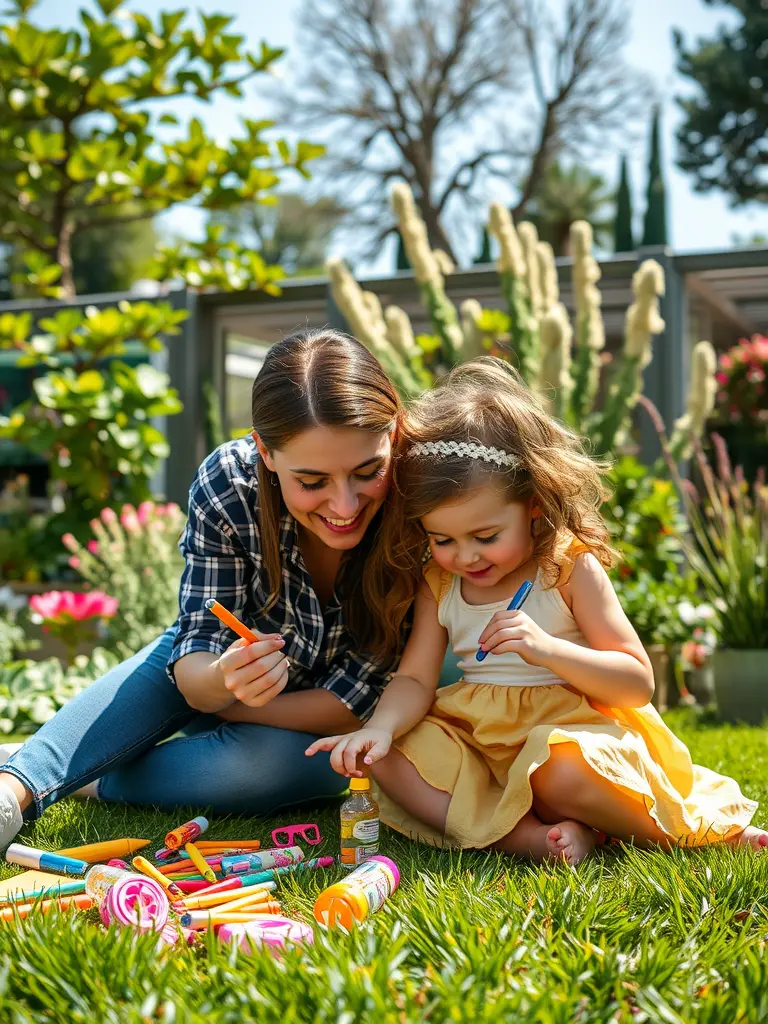 Parent-child co-creation of fun crafts, effortlessly creating money-saving tools.