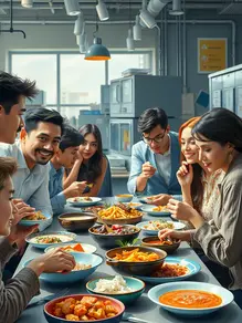 The overlooked truth about the relationship between workplace individuals and gourmet food.