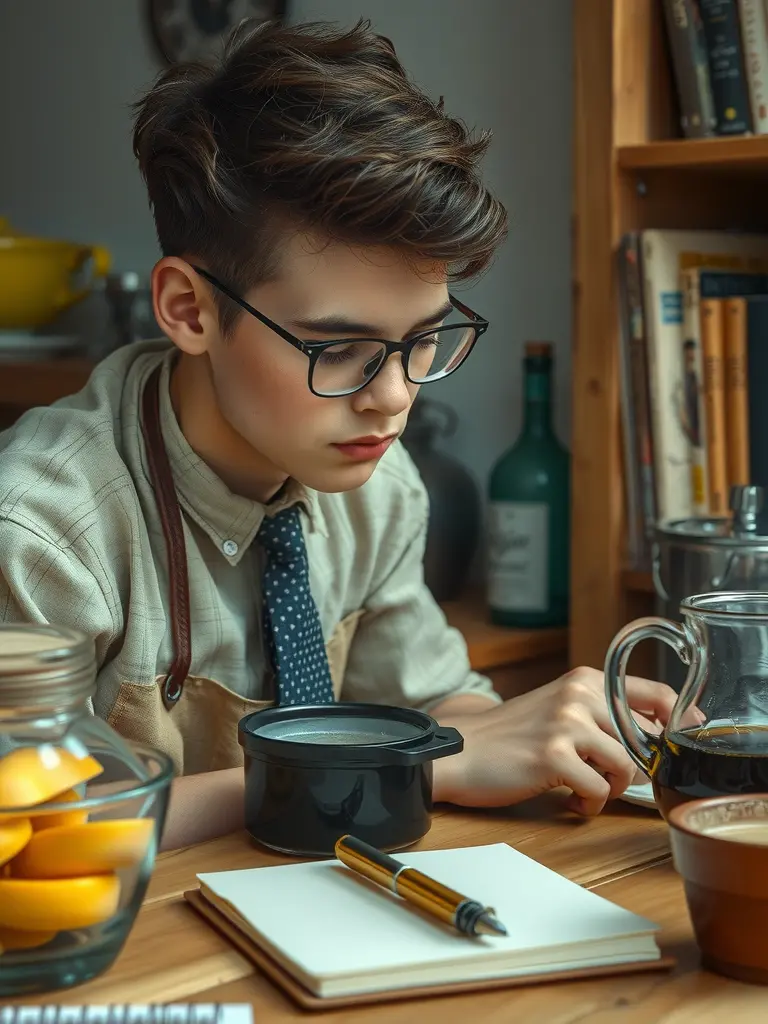 In the kitchen, encountering experimental cuisine transforms a novice into a player of artistic taste buds.