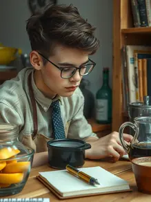 In the kitchen, encountering experimental cuisine transforms a novice into a player of artistic taste buds.