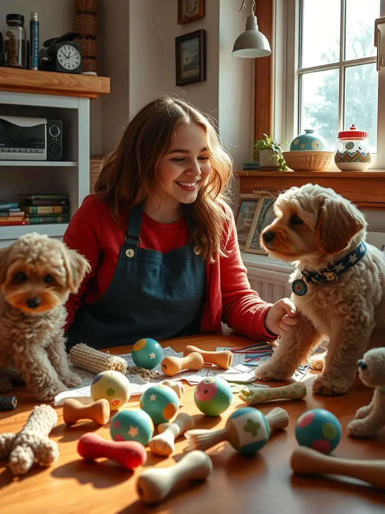Handcrafting Cute Pet Toys to Start a Healing and Money-Saving New Experience