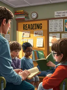 The trend of parent-child reading is leading a new wave of popularity in schools.