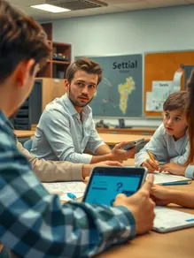 Future classrooms meet the dream of critical thinking brain technology.