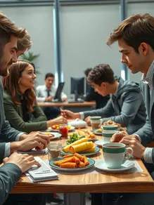 A new choice for the breakfast table: the new trend for office workers' afternoon tea to stay energized.
